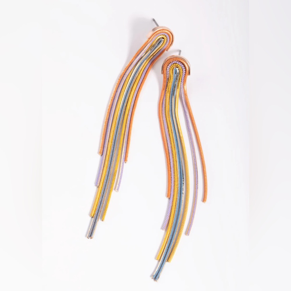 Lovisa Rainbow Waterfall Drop Earrings 🥰